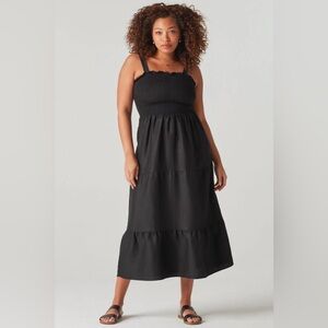 Vetta Smocked Tiered Dress